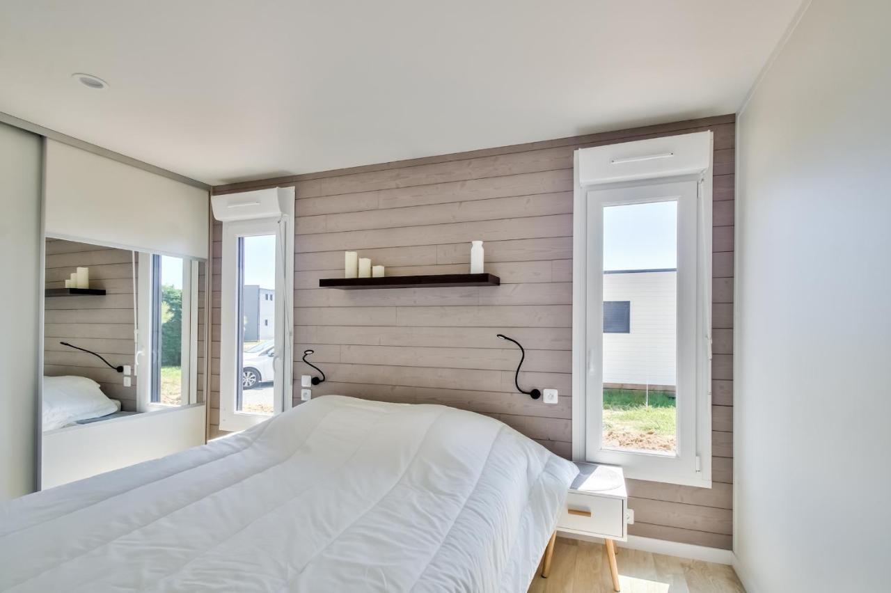 Chalet Pour 8 Dans Residence Avec Piscine Chauffee Brétignolles-sur-Mer Exterior foto