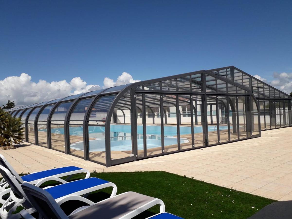 Chalet Pour 8 Dans Residence Avec Piscine Chauffee Brétignolles-sur-Mer Exterior foto