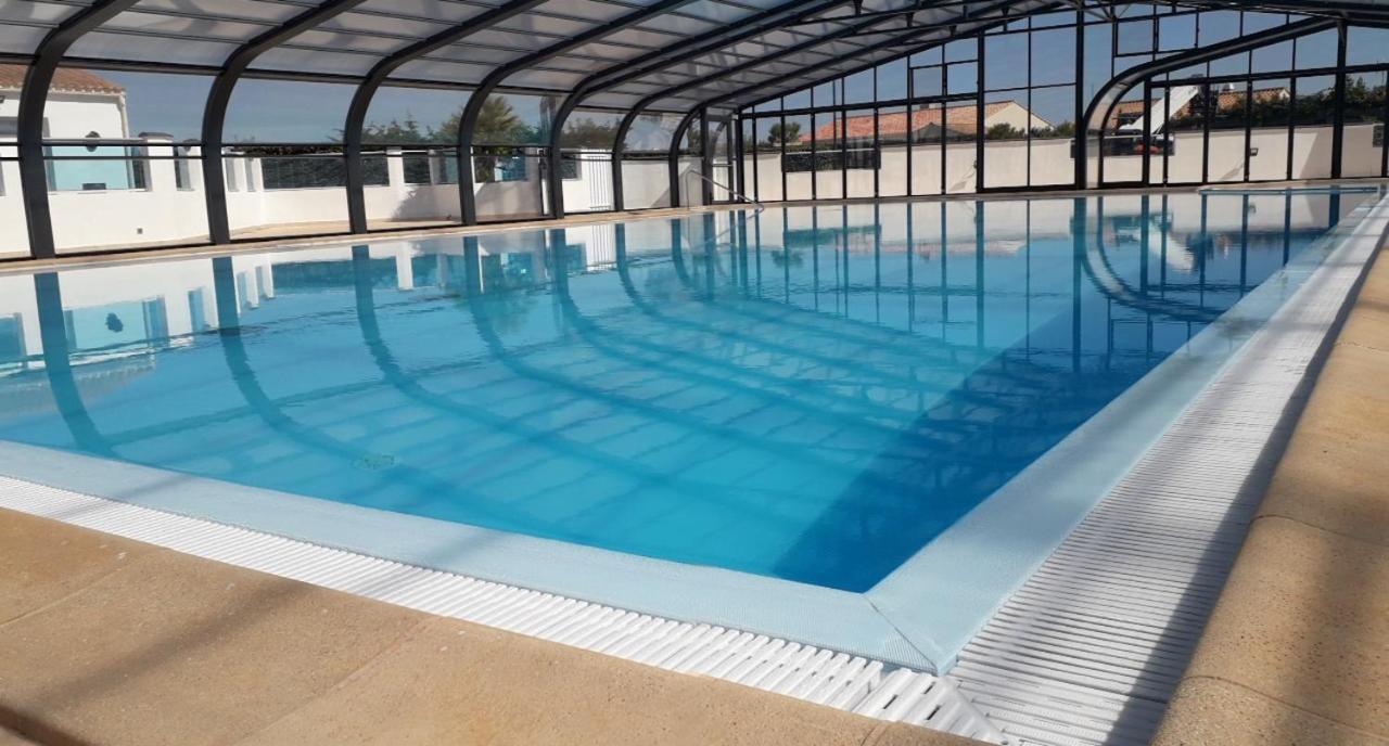 Chalet Pour 8 Dans Residence Avec Piscine Chauffee Brétignolles-sur-Mer Exterior foto